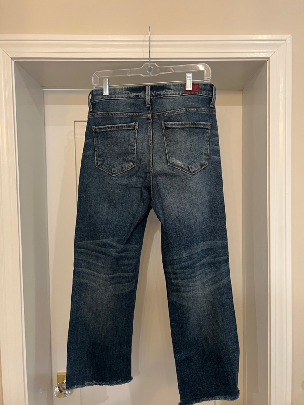 Whetherly James Distressed High Waist Button Fly Wide Leg Jeans | 4 - Picture 3 of 13